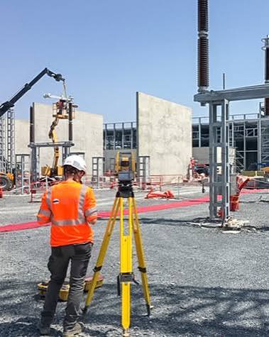 Suivi topographique sur chantier de BTP